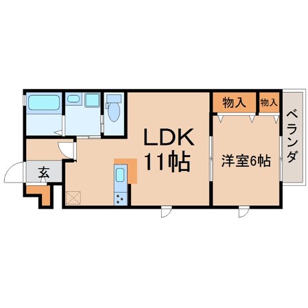 エス・プラス夙川の物件間取画像